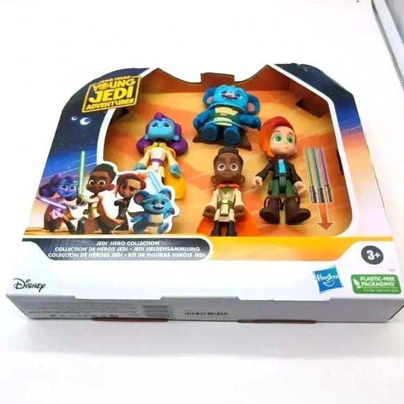 Star Wars: Young Jedi Adventures Jedi Hero  4 pack Including Lys Kai Nash Nubs 2 - Picture 1 of 3